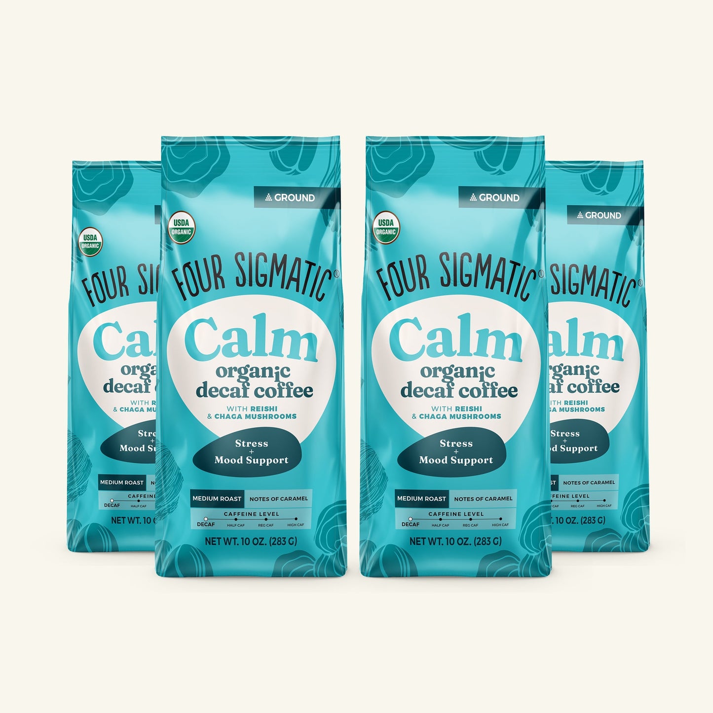 Calm Decaf Ground Coffee - Medium