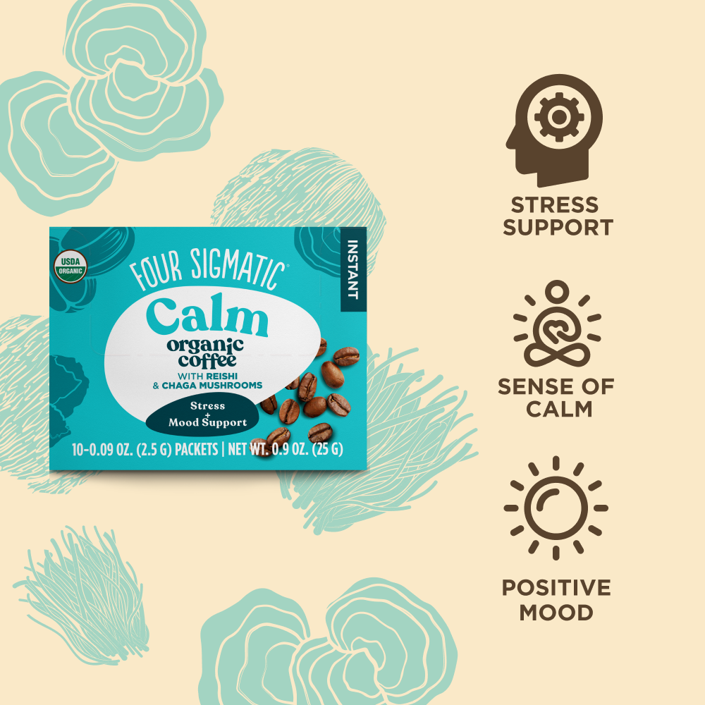 Calm Instant Coffee, Packets