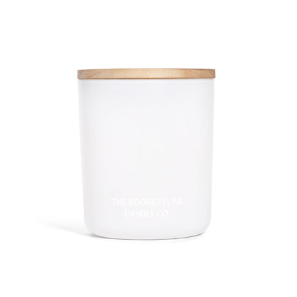 White Sands Candle - Sea Salt, Jasmine, Dark Musk, Amber & Mandarin