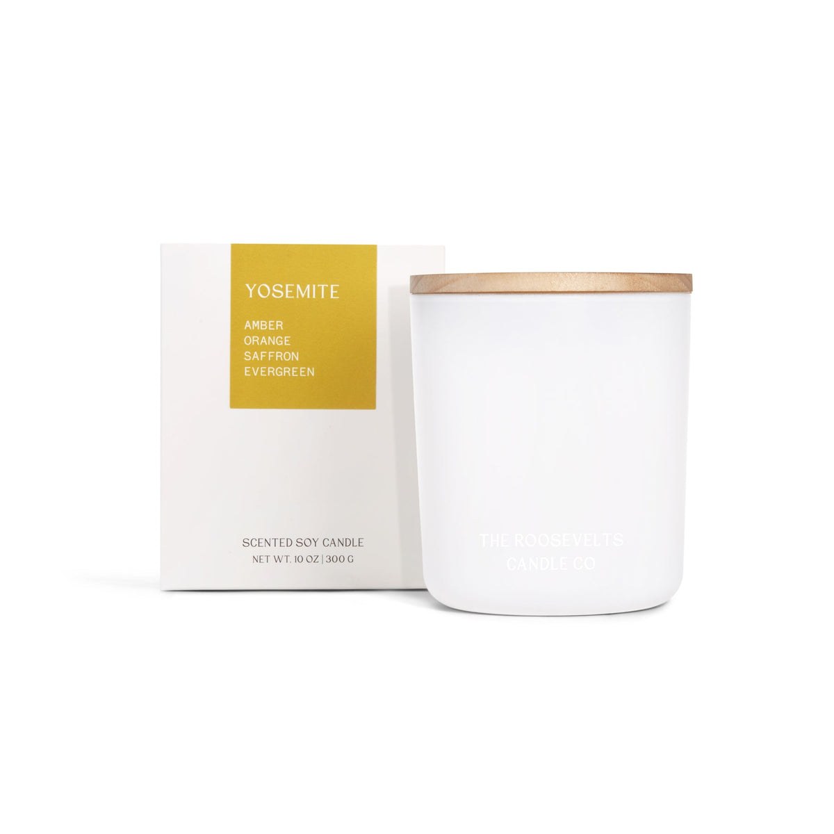 Yosemite Candle - Amber, Orange, Saffron & Evergreen