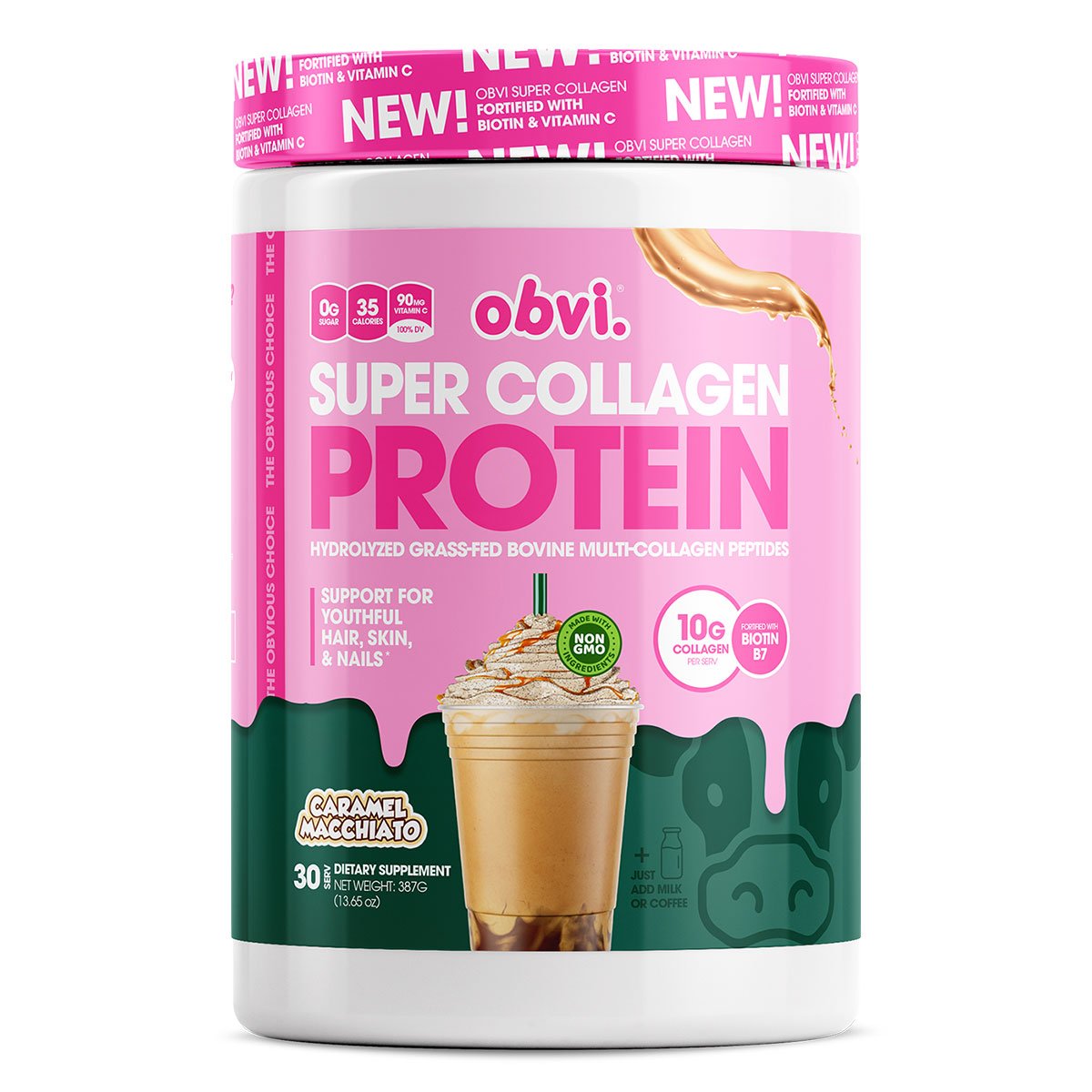 Super Collagen Protein Powder by Obvi