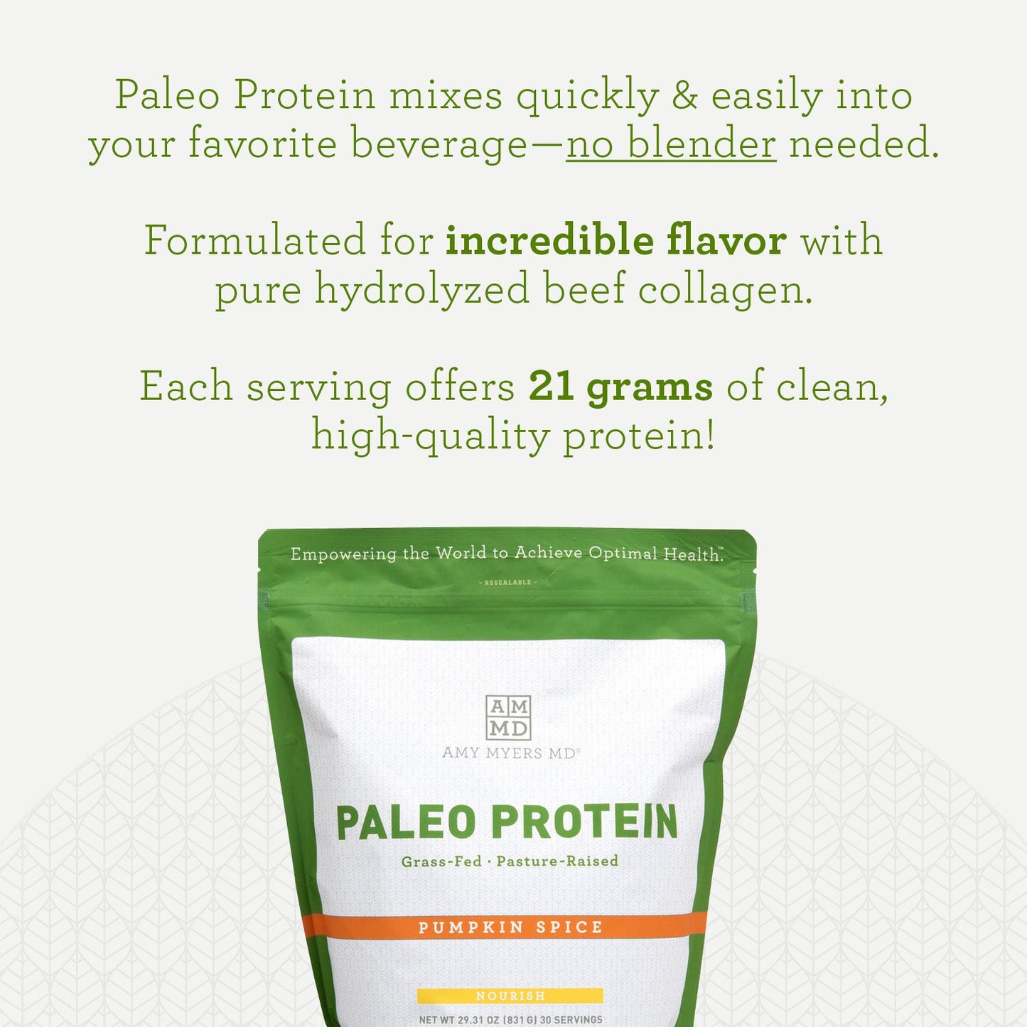 Paleo Protein - Pumpkin Spice by Amy Myers MD