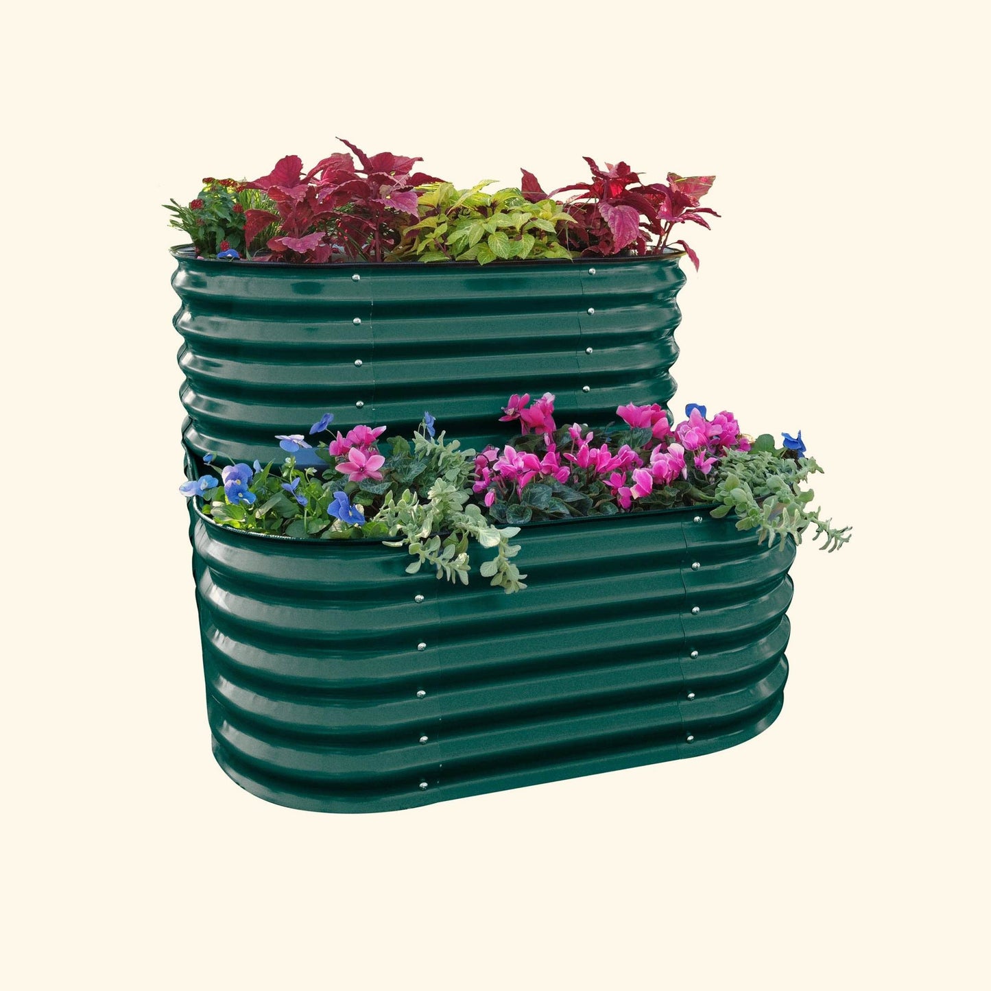 Cascading Metal Raised Garden Bed Kit - Standard Size