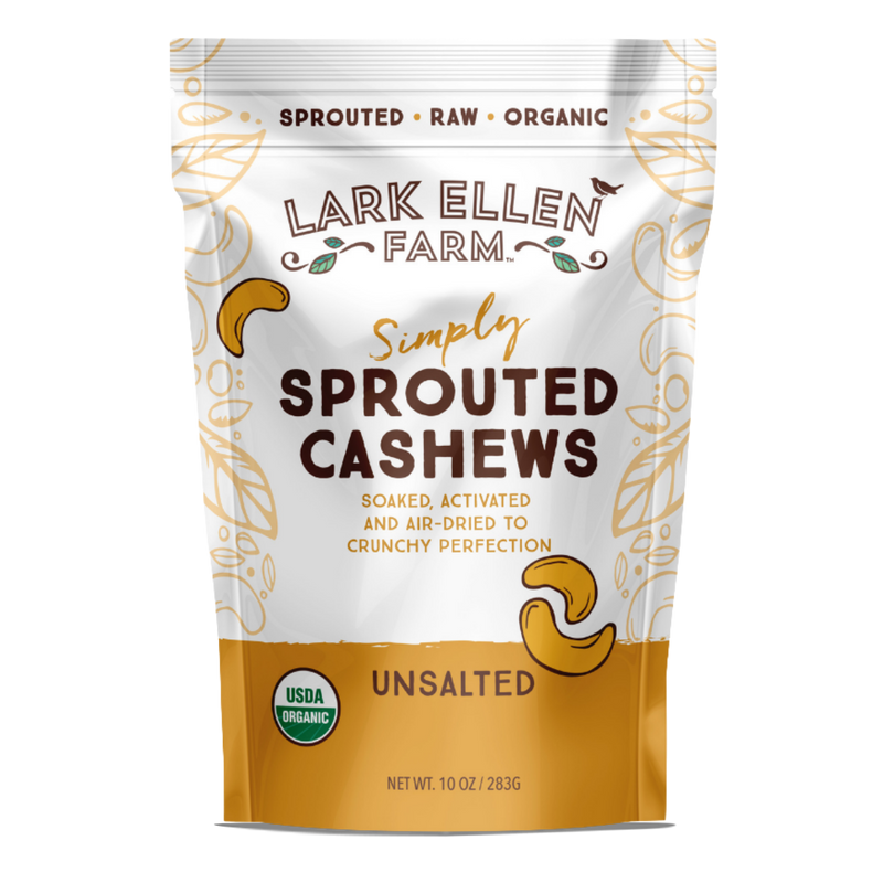 Cashews Unsalted, Sprouted Organic