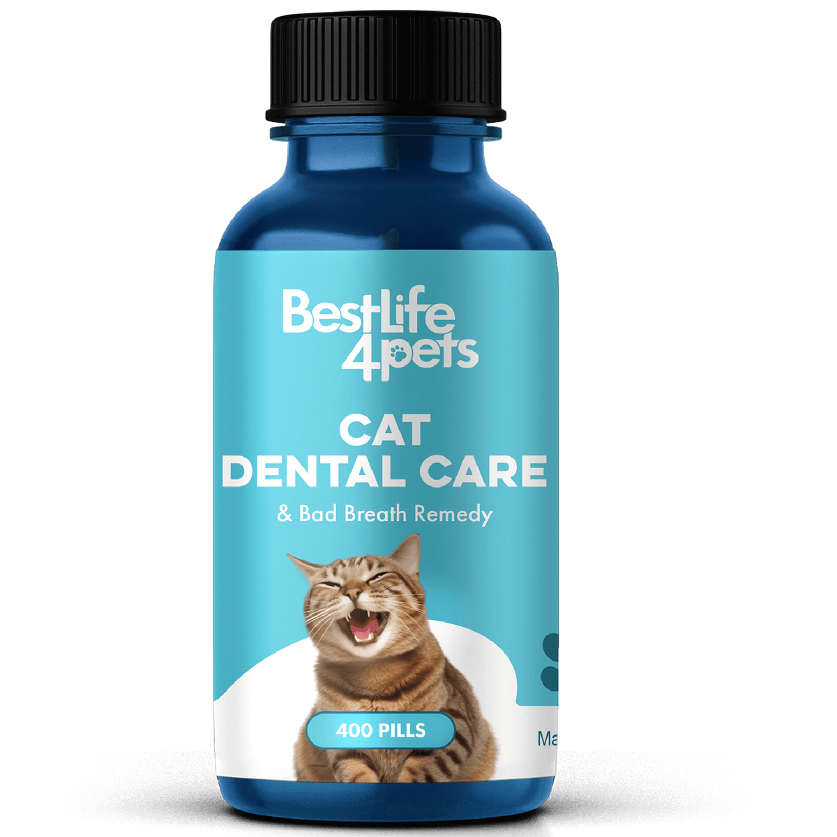 Cat Dental Care and Bad Breath Remedy - Natural Solution for Better Feline Oral Health by BestLife4Pets