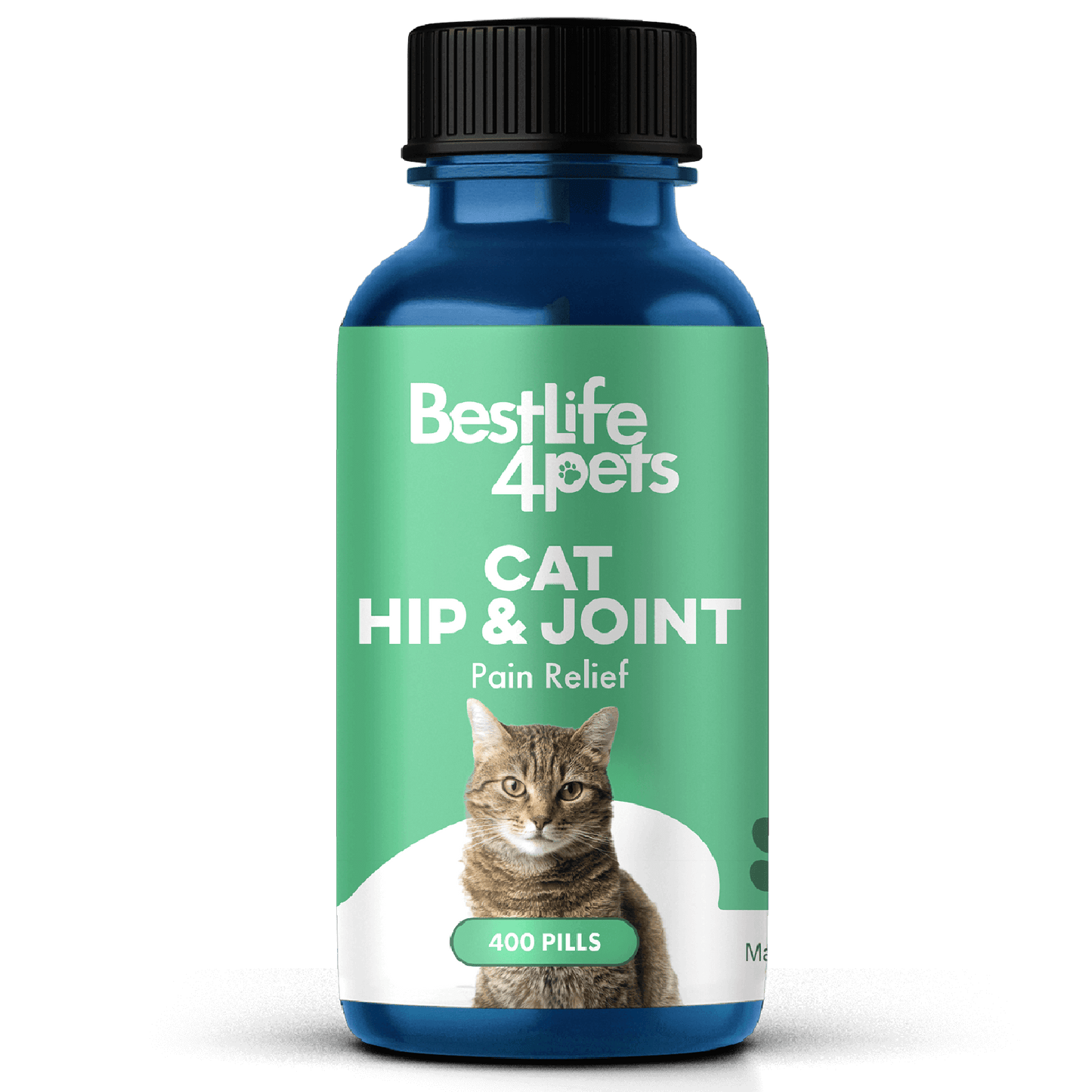 Cat Hip and Joint Pain Relief - Effective Anti-inflammatory and Arthritis Pain Medicine by BestLife4Pets