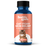 Healthy Skin for Cats - Cat Miliary Dermatitis, Skin Allergy & Cat Scabs Remedy by BestLife4Pets
