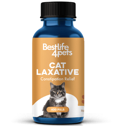 Natural Cat Laxative & Constipation Treatment by BestLife4Pets