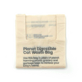 Cat Litter Bag Holder in Natural Cotton Canvas