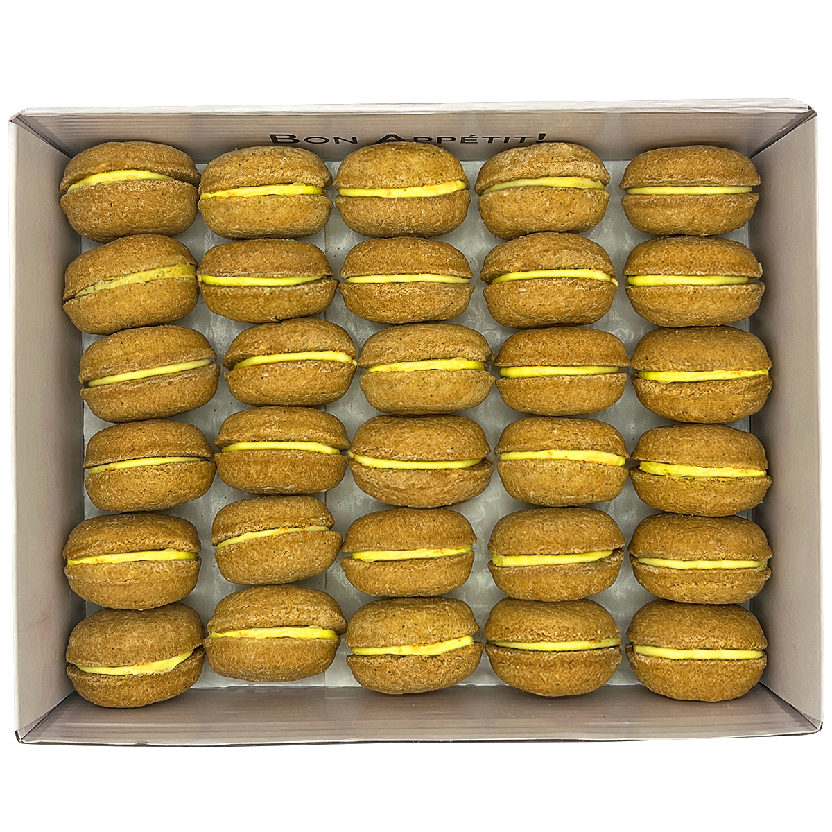 40 Count Dog Macaron Treats Gift Box