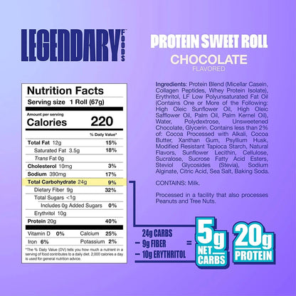 Legendary Foods Protein Sweet Roll