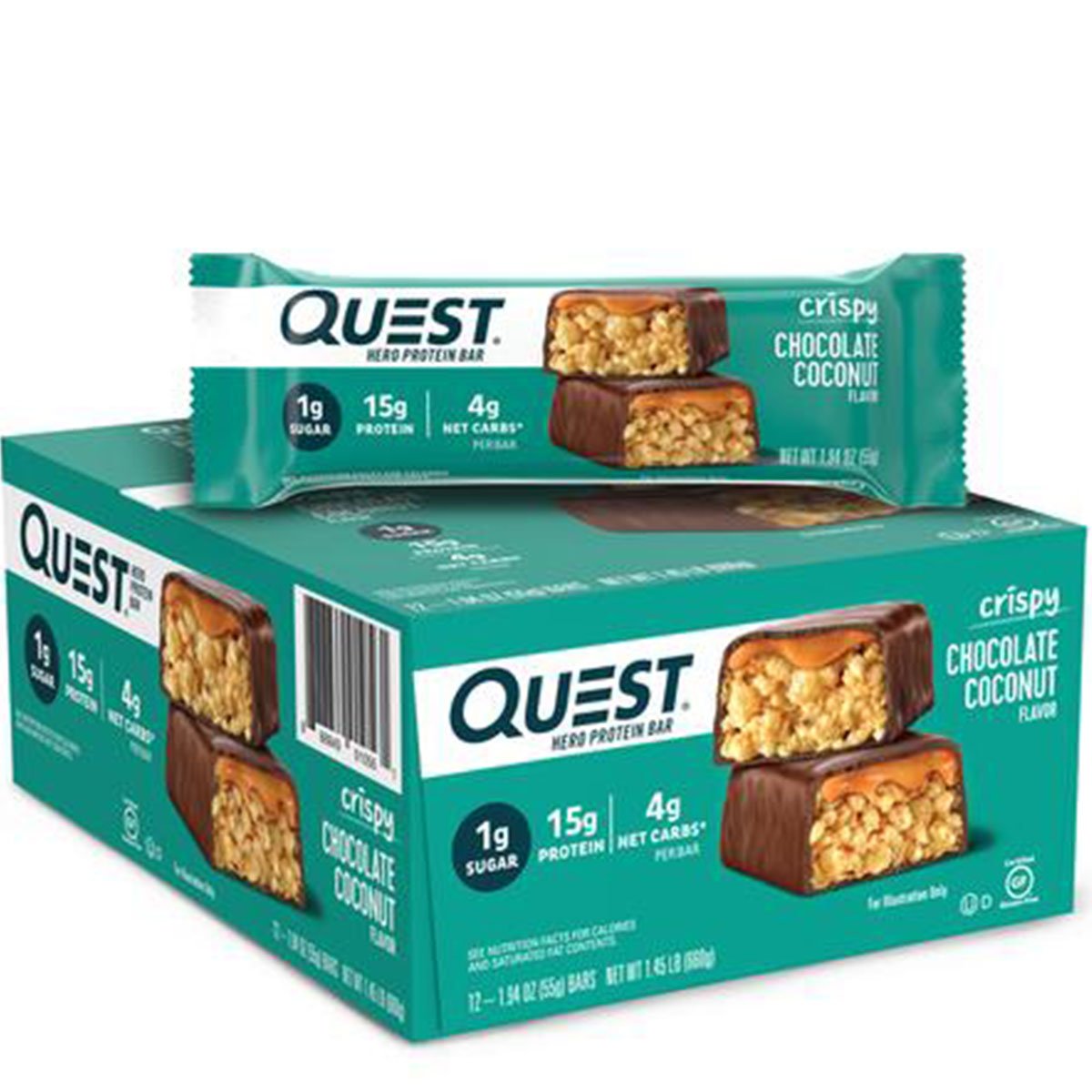 Quest Crispy Hero Protein Bar