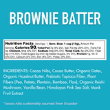 Dark Chocolate Superfood Truffle Cups: Brownie Batter (12 cups) by B.T.R. Bar