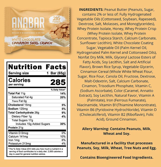 Anabar Protein Packed Candy Bar