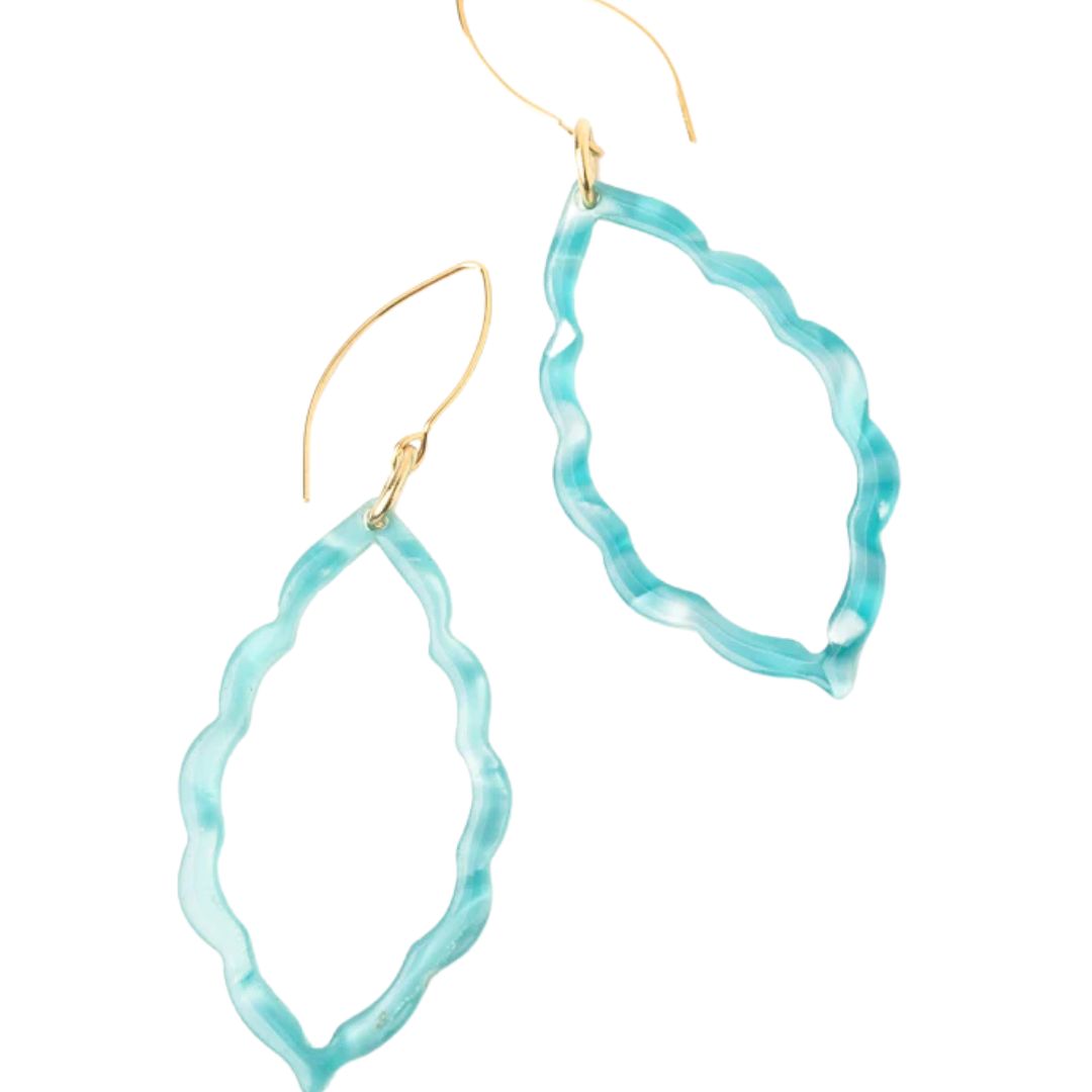 Cloudy Sky Earrings by Made for Freedom