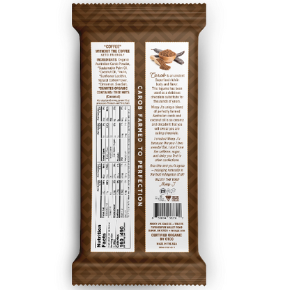 Missy J's Organic 3pk Carob Dark Delights Unsweetened Sampler Candy Bar