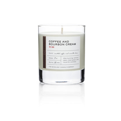 Coffee & Bourbon Cream Candle (7 oz. glass)