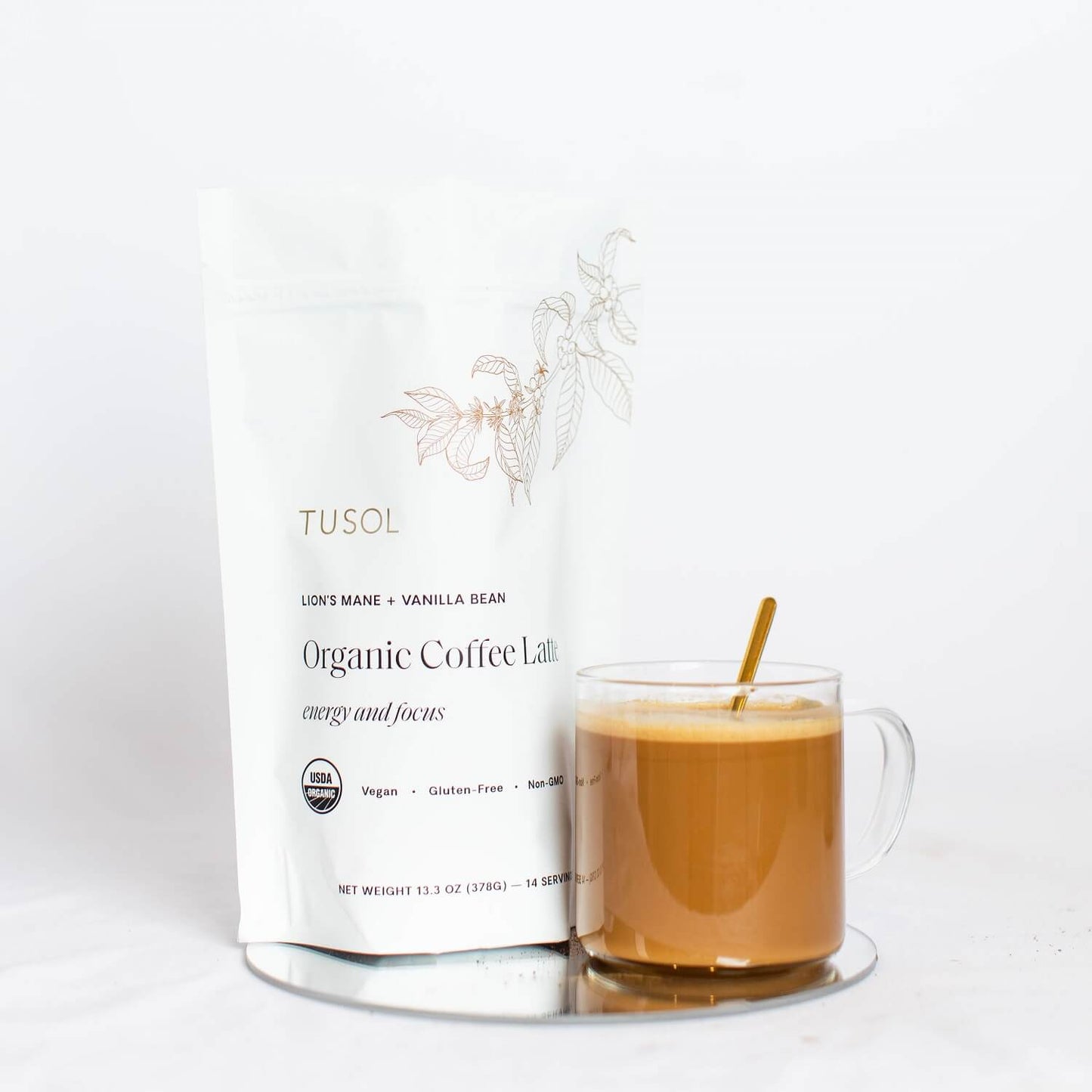 Organic Superfood Latte Mix by TUSOL Wellness