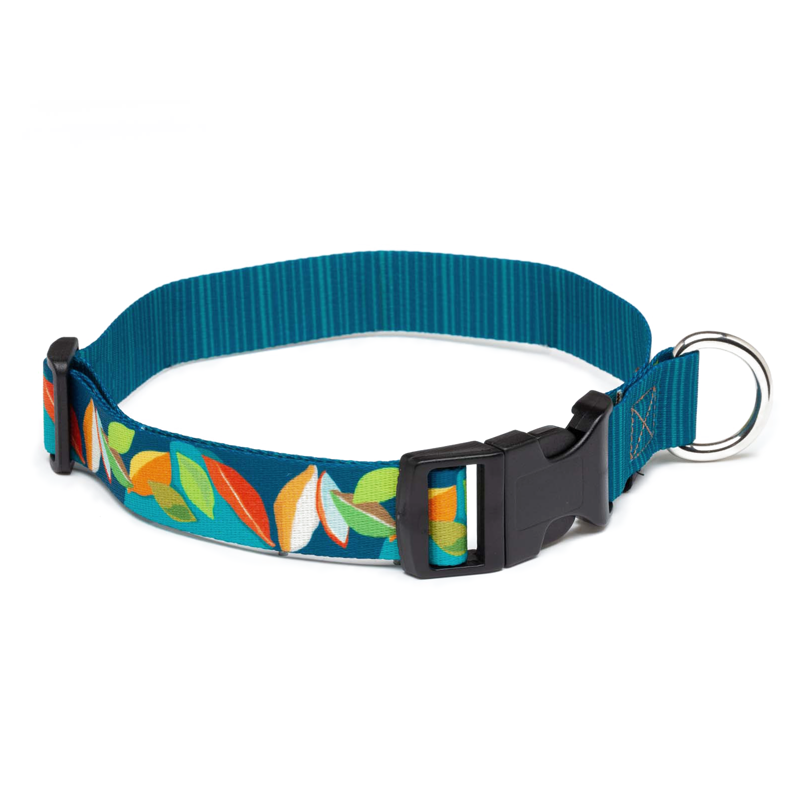 Seawoof Dog Collar Leaf Print