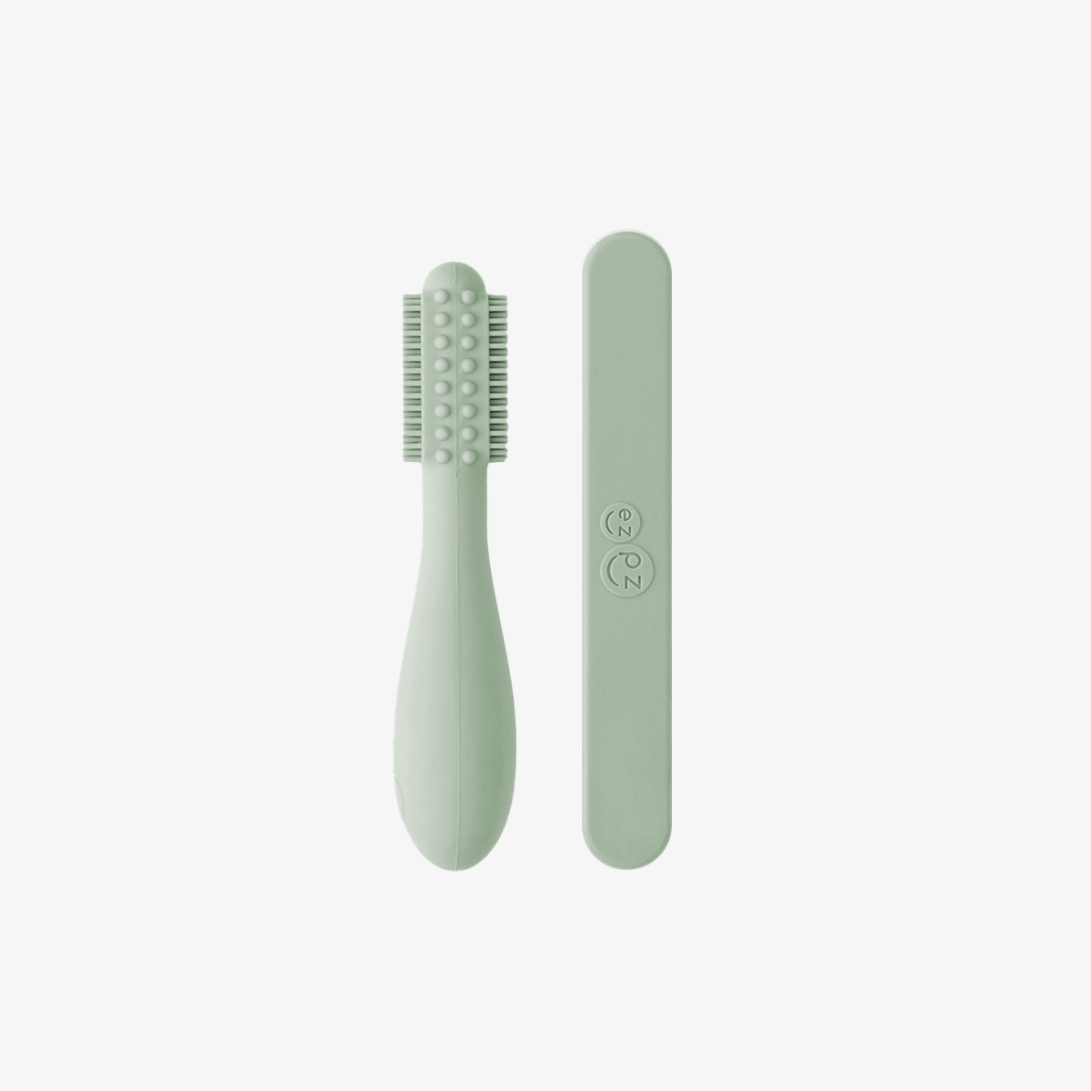 Baby-Led™ Toothbrush + Sensory Tongue Depressor Dual Pack