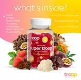 Super Pack + Disco Bundle - Lion's Mane, Super Troop, Reishi by Troop