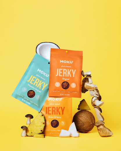 Original Mushroom Jerky by Moku Foods