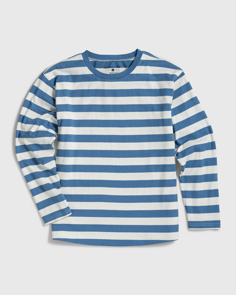 Organic Striped Long-Sleeve Tee by United By Blue