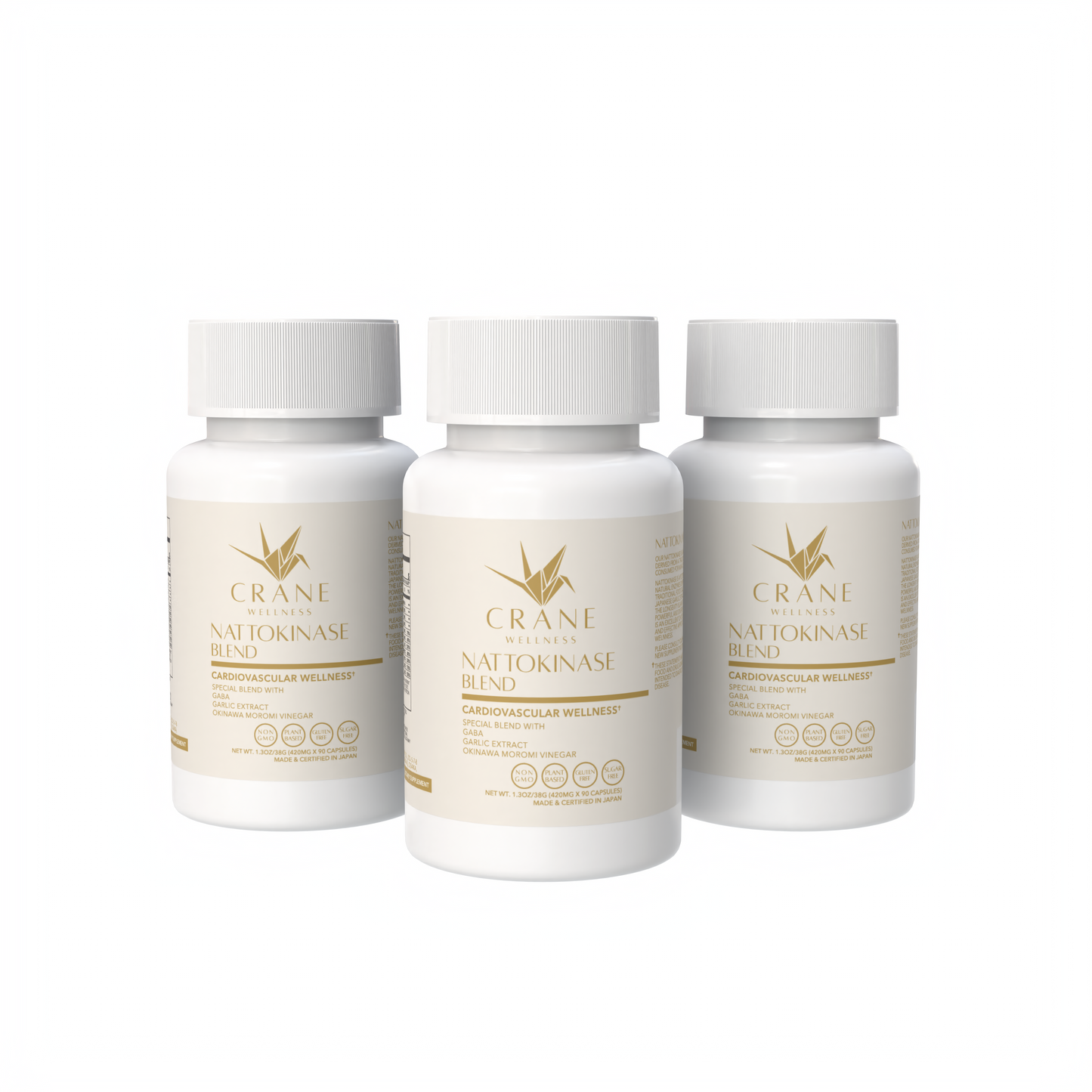 Nattokinase Blend Cardiovascular Support Capsules