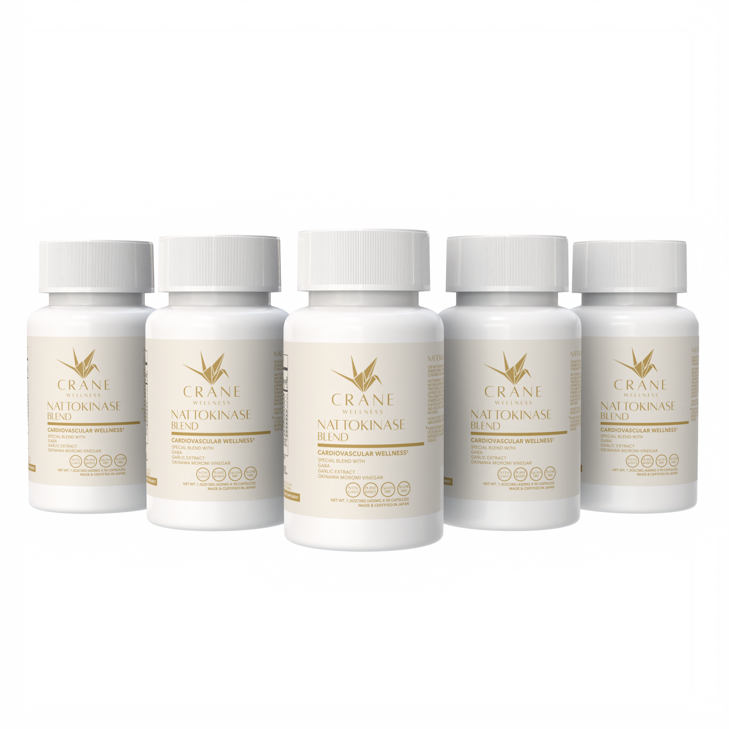 Nattokinase Blend Cardiovascular Support Capsules