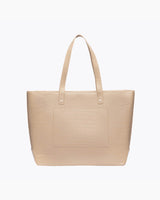 THE TOTE - CREAM CROC