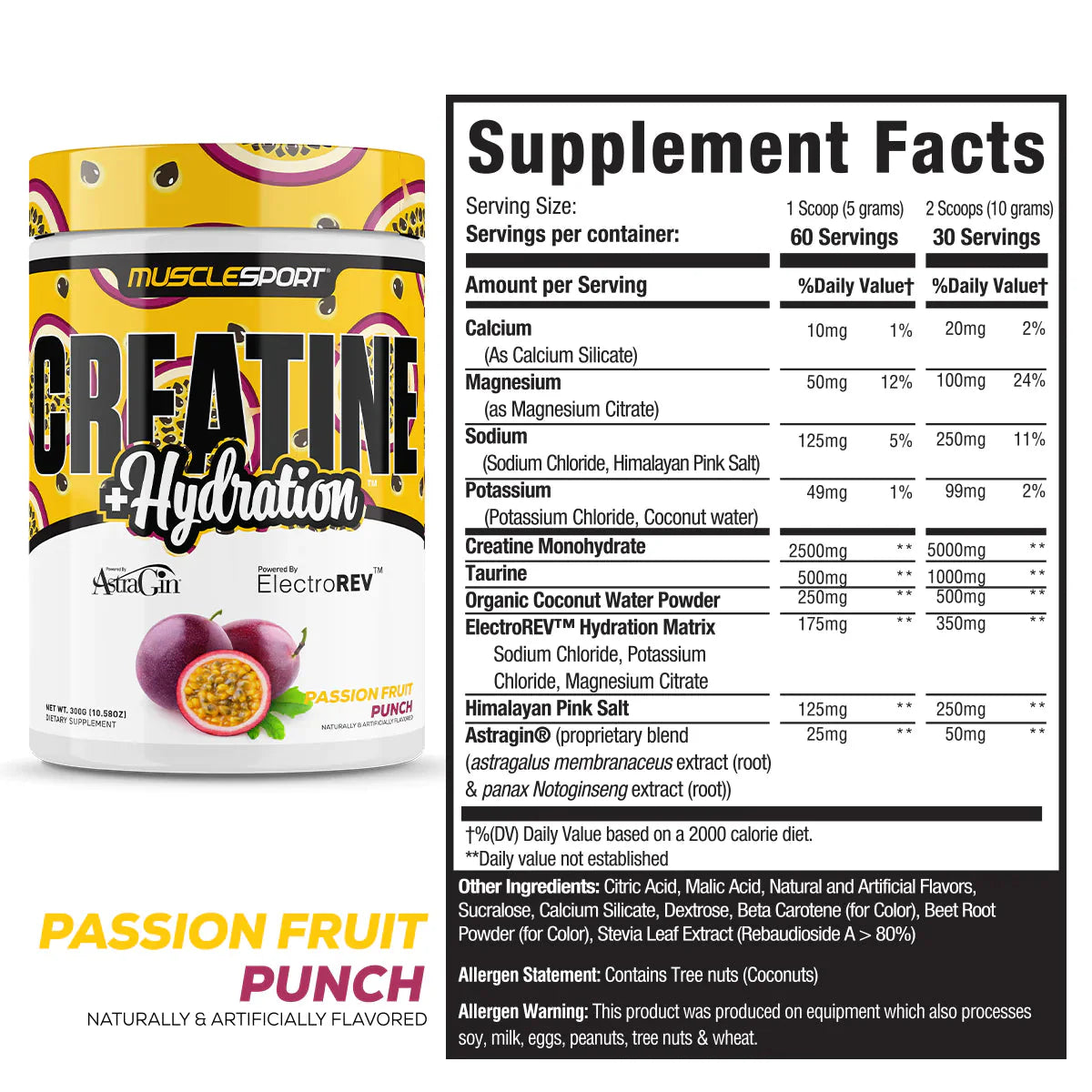 Musclesport Creatine + Hydration