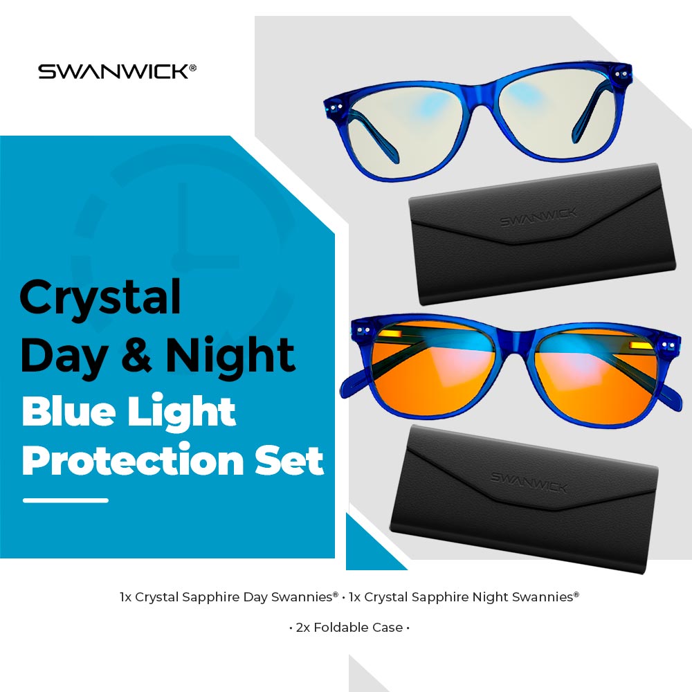 Crystal Day & Night Blue Light Protection Set