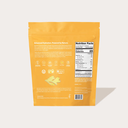 Ginger Turmeric - Hydrating Electrolyte Drink Mix with no Added Sugar or Artificial Ingredients by Cure