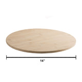 Bamboo Kitchen Cutting Board 14" X 0.5" Cheese And Charcuterie pack of 2 by Hammont