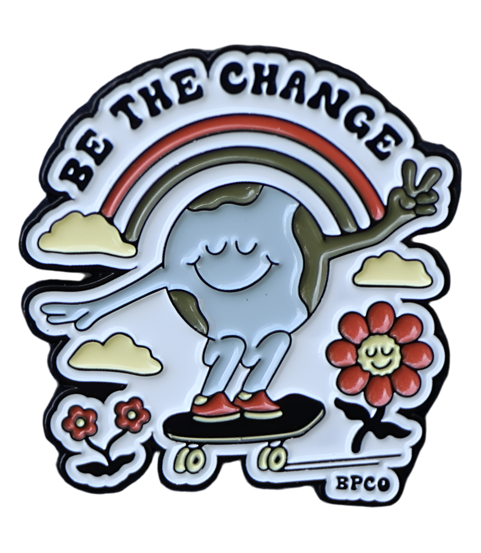 BE THE CHANGE PIN