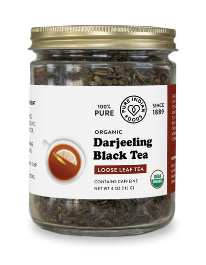 Darjeeling Tea, Certified Organic - 4 oz