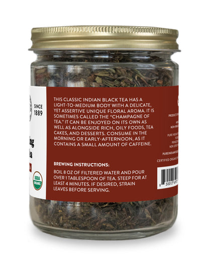 Darjeeling Tea, Certified Organic - 4 oz