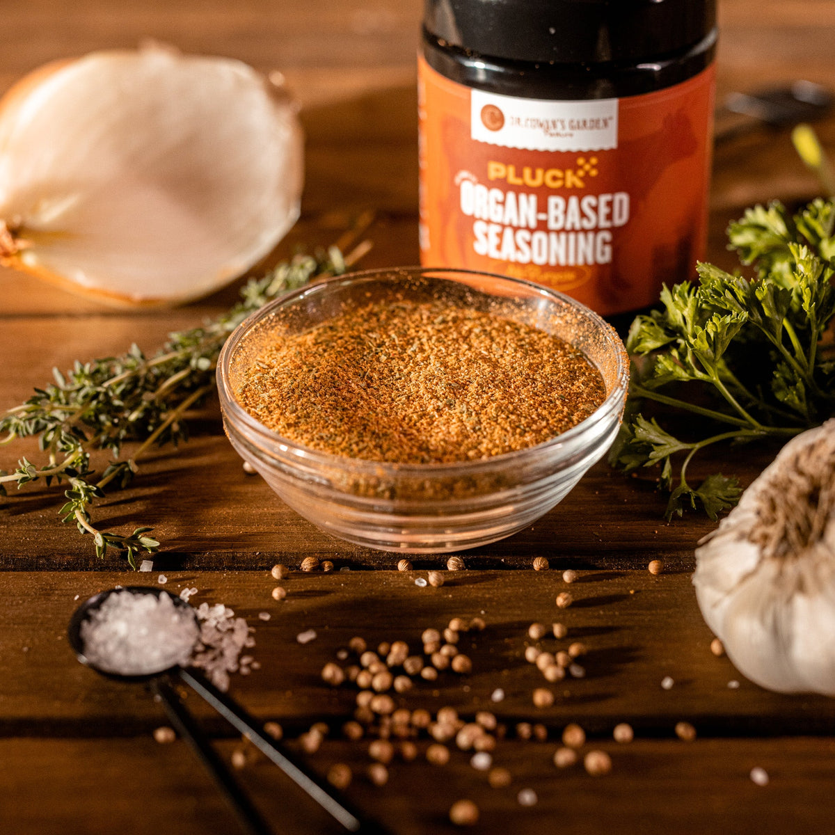 Pluck All-Purpose Organ-Based Seasoning by Dr. Cowan's Garden