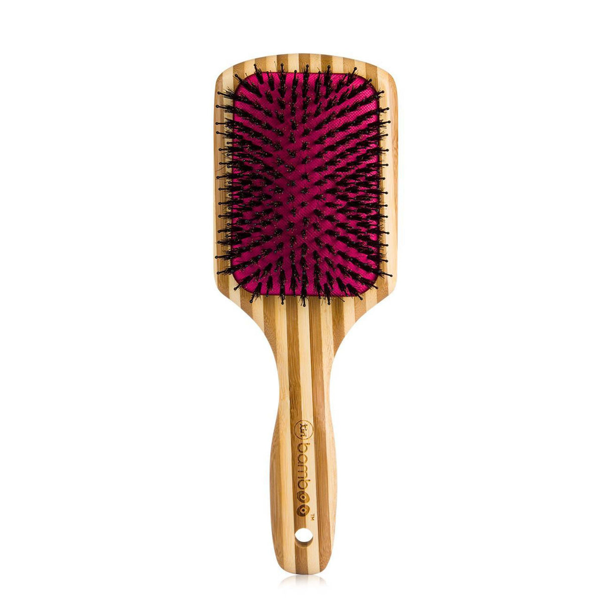 Bamboo XL Detangling Paddle Brush with Boar Bristles