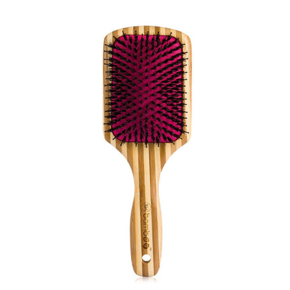 Bamboo XL Detangling Paddle Brush with Boar Bristles