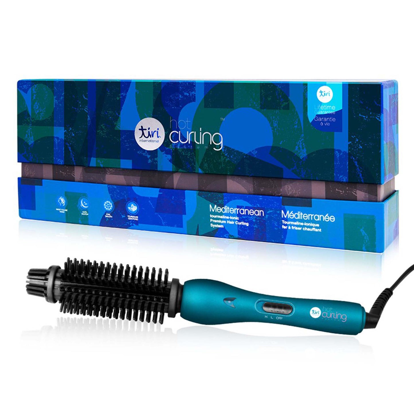 Digital Round Brush Hot Curling System