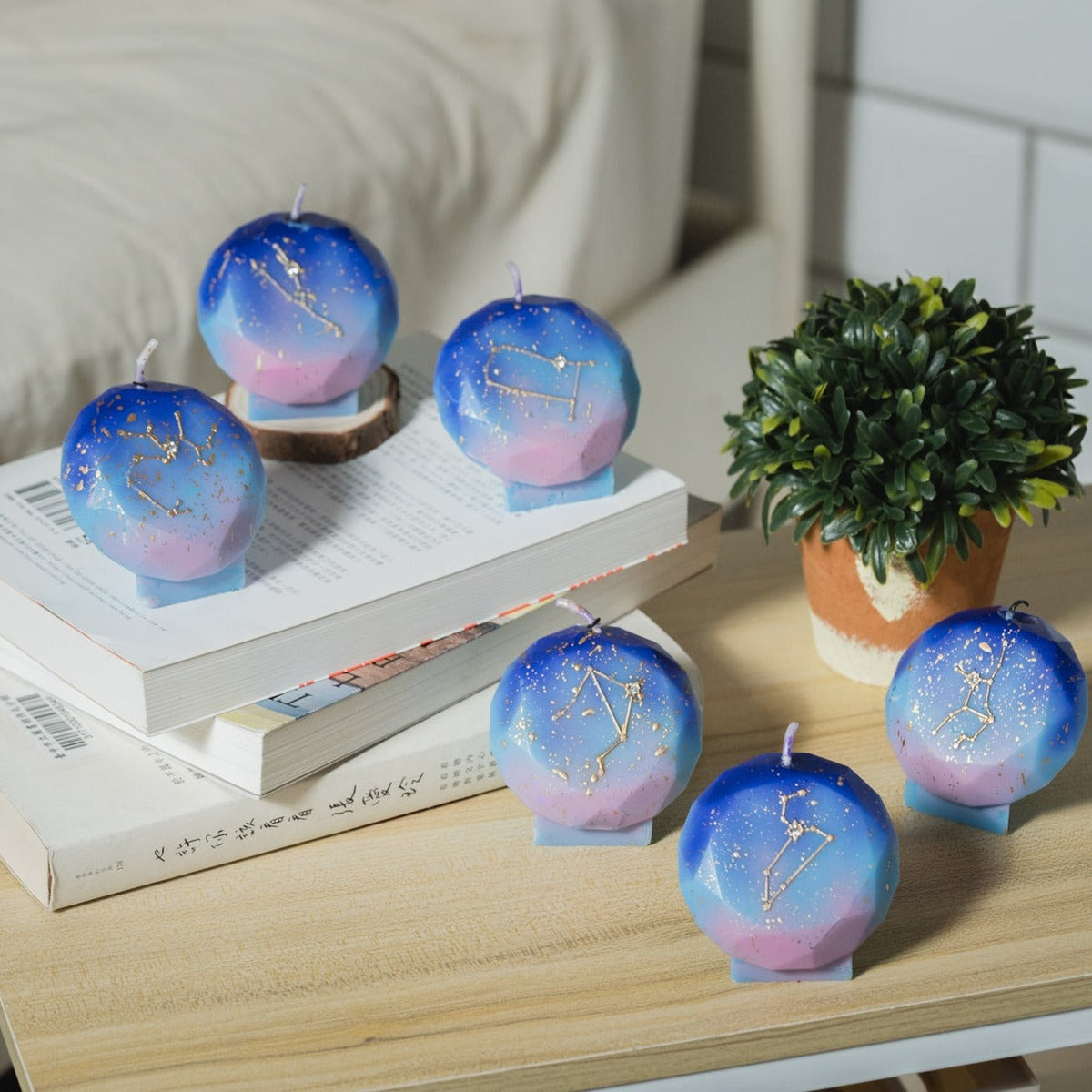 Prismatic Constellation Candle