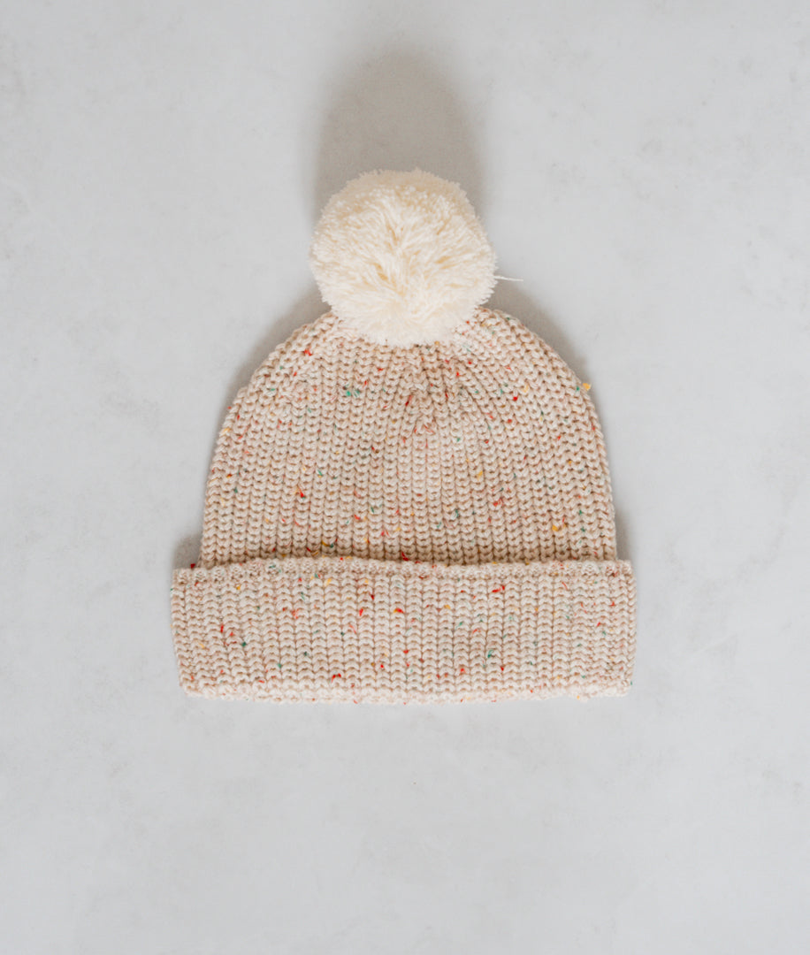 Knit Beanie with PomPom