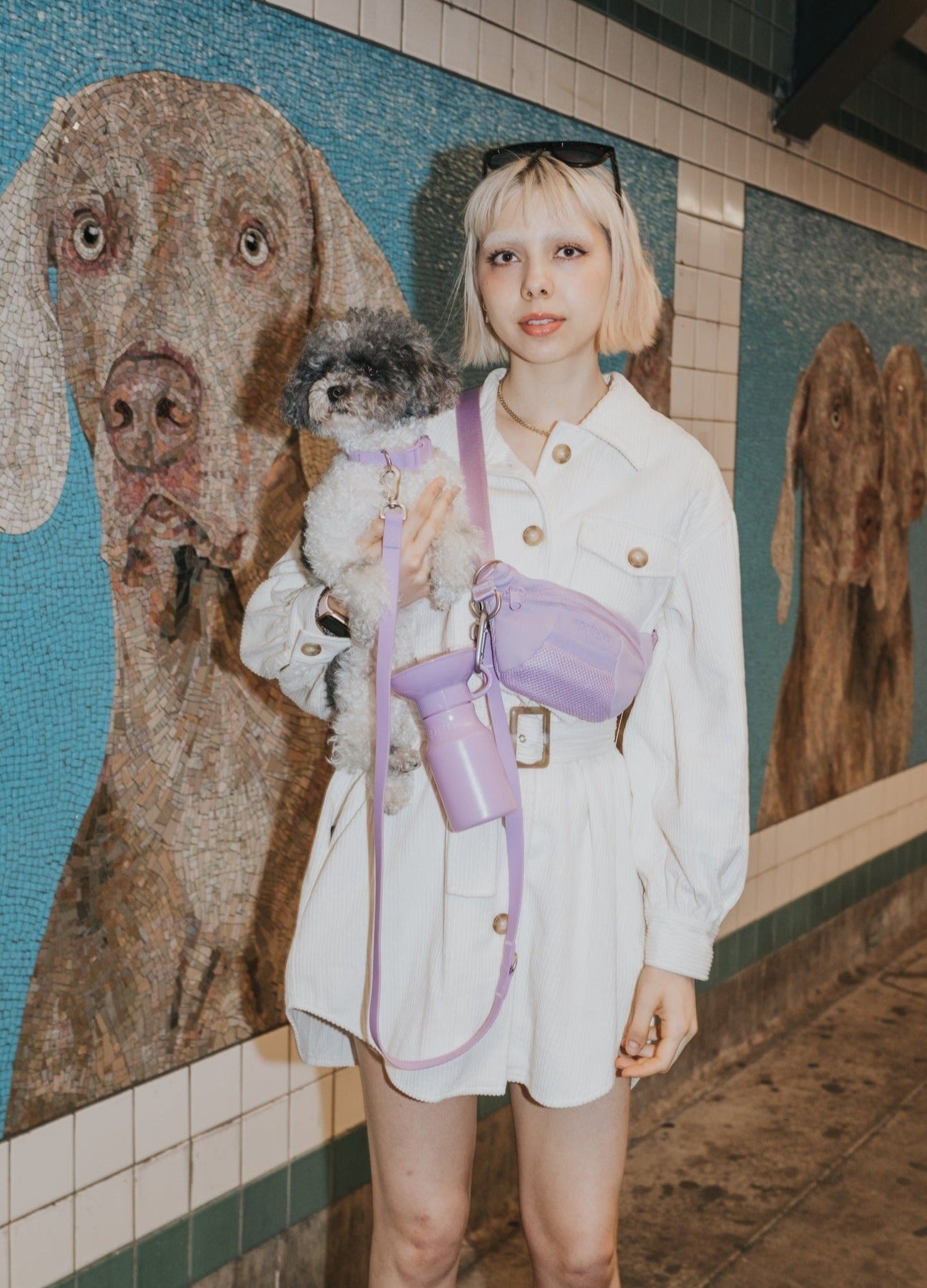 Sling Bag + Dog Leash