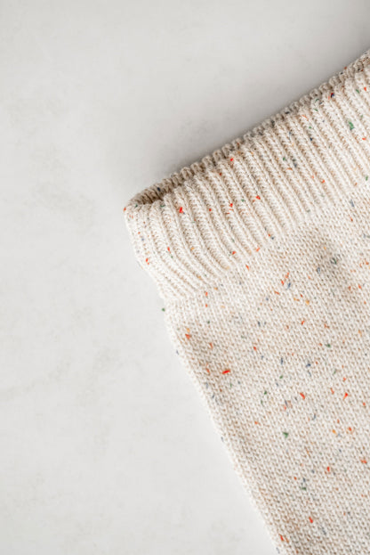 Oatmeal Sprinkles Knit Pant