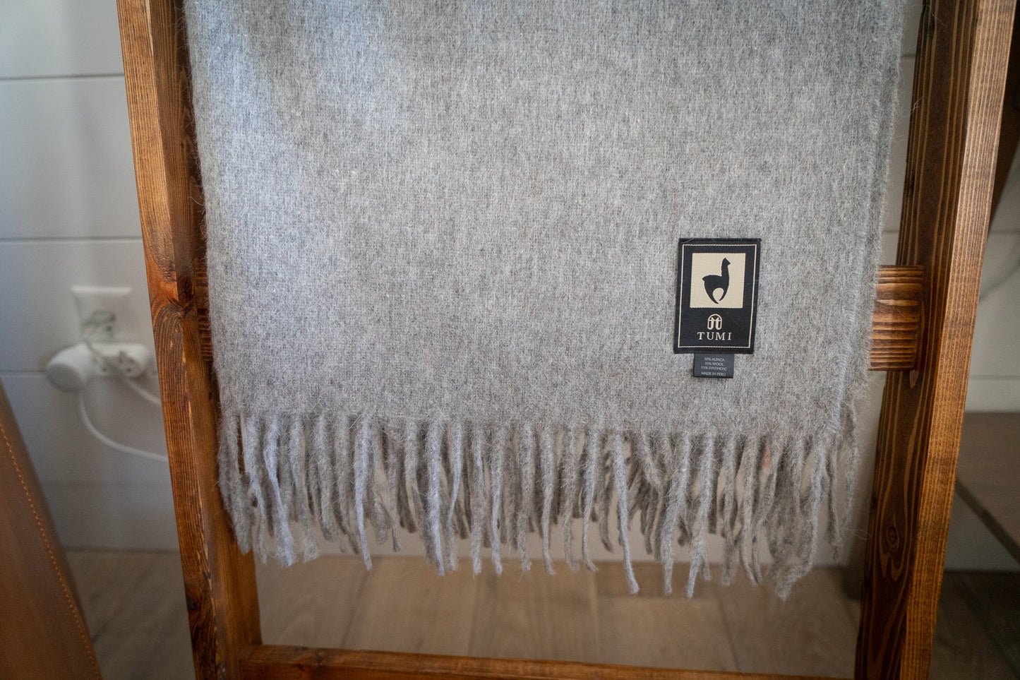 Alpaca Wool Throw Blanket - Solid Colors by Alpaca Threadz