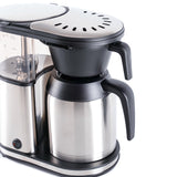 Connoisseur 8-Cup Drip Coffee Brewer One-Touch with Thermal Carafe and Hanging Basket - SCA Certified Home Brewer