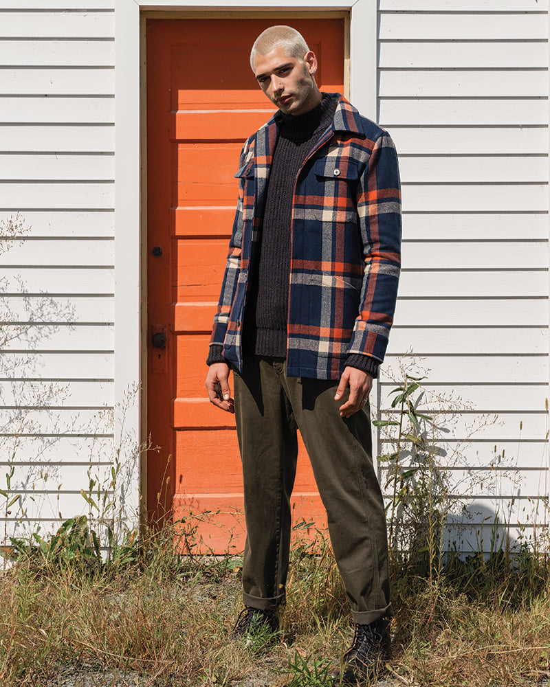 Recycled Plaid Coat by United By Blue