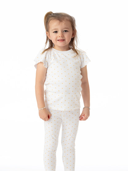 Organic Cotton Leggings - Star by Little Moy