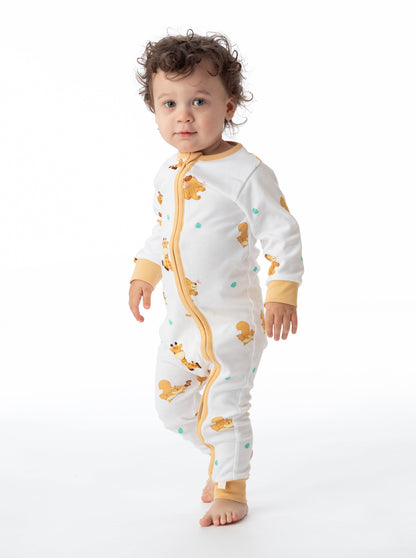 Organic Cotton Romper -  The Animal Kingdom by Little Moy